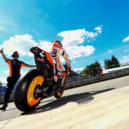 Pruebas comunitarias en Brno: Márquez el más rápido