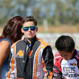 Mati Fernández corre en Las Vegas