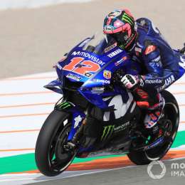 Viñales volvió a ser el más rápido del Moto GP en Valencia