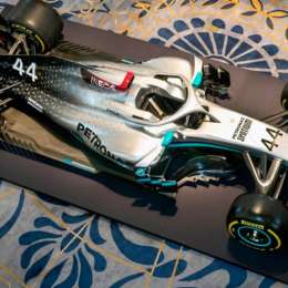 El nuevo Mercedes F1 tendrá vivos rojos