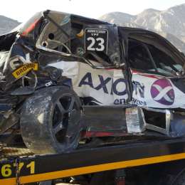 Escalofriante accidente de Milla