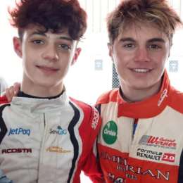 Los pilotos apadrinados giraron en el Cabalén