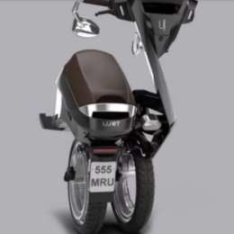 La moto eléctrica que se puede usar como valija