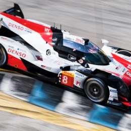Primer ensayo en Sebring: Nakajima adelante, López escolta