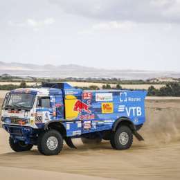 Camiones: Nikolaev a paso firme y Villagra cuarto