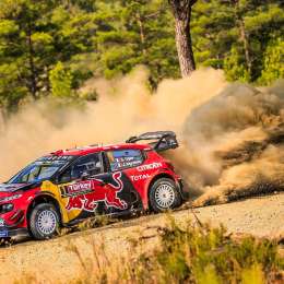 Ogier y Lappi definen mano a mano en Turquía