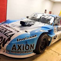 Ortelli con los colores de Argentina en el mes del mundial