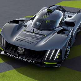 Peugeot sorprendió con su hypercar 9X8