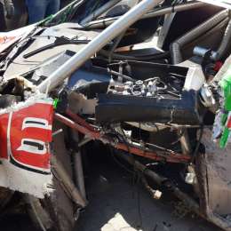 Tremendo golpe en el tercer ensayo del Top Race Series