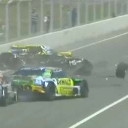 Accidente múltiple en La Pedrera