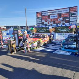 El particular podio de la Fórmula 1 en Austria