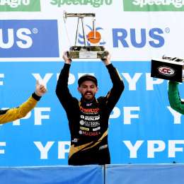 El podio del TC en Comodoro