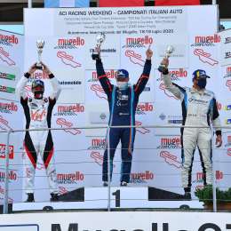 Franco Girolami subió al podio en la segunda carrera del TCR Italiano