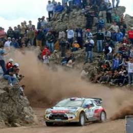 Zona de espectadores para el Rally de Argentina