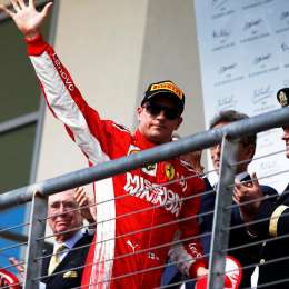 Raikkonen volvió al triunfo tras 114 carreras