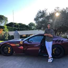 La nueva Ferrari de Cristiano Ronaldo