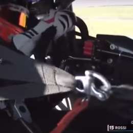 Rossi y una vuelta rápida al circuito de Paraná