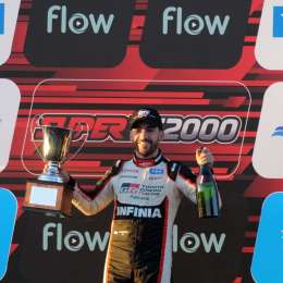 Santero: “El equipo me entregó un gran auto”