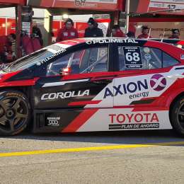 Santero arrancó rápido con el Corolla en San Juan