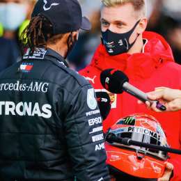 Hamilton tras igualar a Schumacher: “Es un honor increíble”