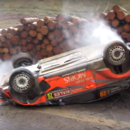 El vuelco de Neuville en Gales