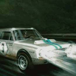 La historia del pintor de automovilismo