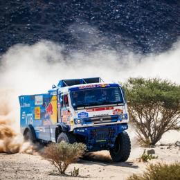 Todo para Kamaz en la séptima etapa del Dakar 2021