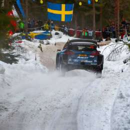 La nieve sueca recibe al WRC