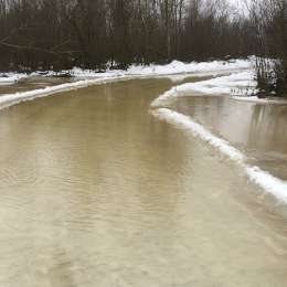 Suecia tiene más hielo que nieve