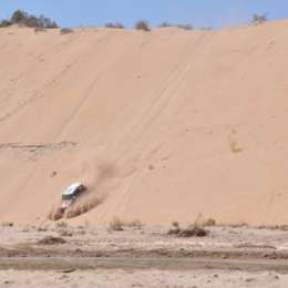 Caídas y golpes en el Desafío Ruta 40