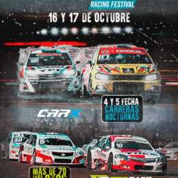 Los horarios para el Top Race y CARX en el Gálvez