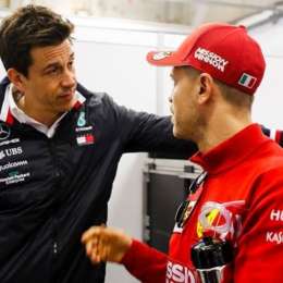 Hasta Toto Wolff habla de Ferrari