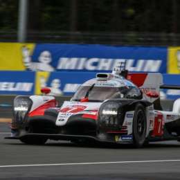 El Toyota de Pechito con la pole provisional para Le Mans