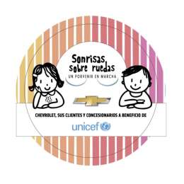Sonrisas sobre ruedas, unión entre Chevrolet y Unicef
