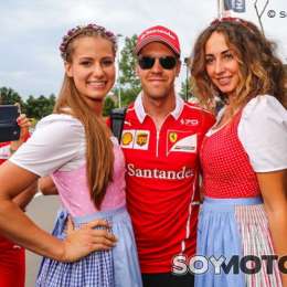 VETTEL EXTRAÑA A LAS PROMOTORAS