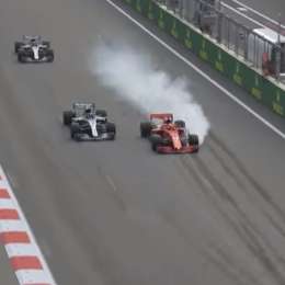 Vettel habló de su error: “Estoy contento de haberlo intentado”