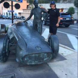 La emoción de Vilas por Fangio en Mónaco