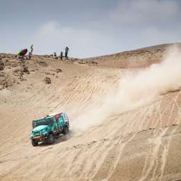 Camiones: complicada cuarta etapa para Villagra