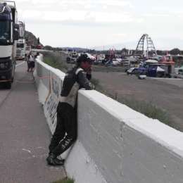 Villagra rompió la caja de cambios y abandonó