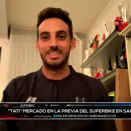 "Tati" Mercado pasó por Agenda Carburando antes del WorldSBK