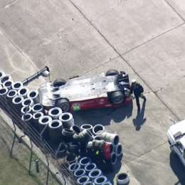 Las 12 hs. de Sebring comenzaron con toques y vuelco