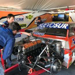 Castellano también rompió motor en Rafaela