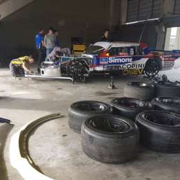 Santero ya gira con el Ford en La Plata