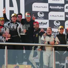 El resumen de la segunda carrera de la Fiat