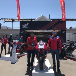 Honda Argentina también tuvo su lugar en el WorldSBK 