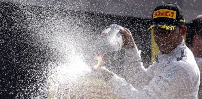 El exorbitante precio de la botella de champagne en la F1