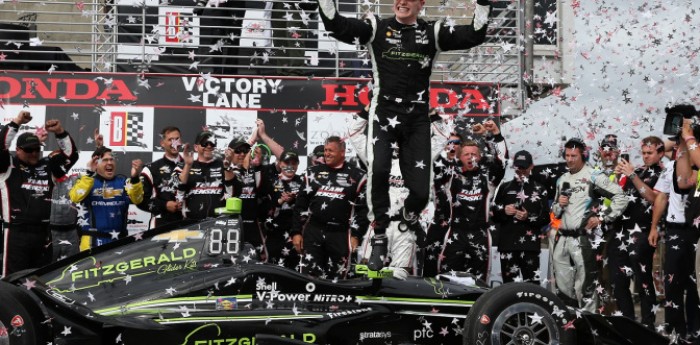 Triunfo de Newgarden en Alabama