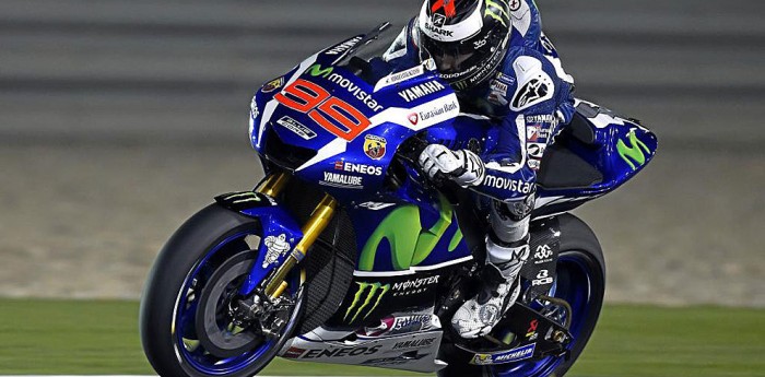 Lorenzo comenzó arriba en su despedida de Yamaha