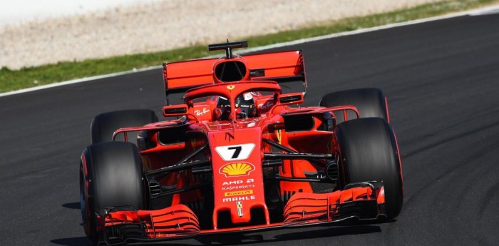 Raikkonen termina la pretemporada arriba en Barcelona