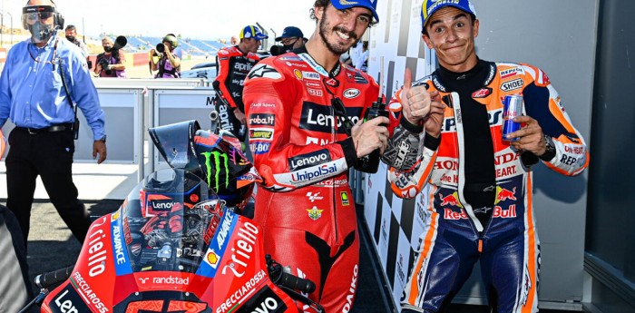 Bagnaia: "Ganar mi primera carrera así es más lindo"